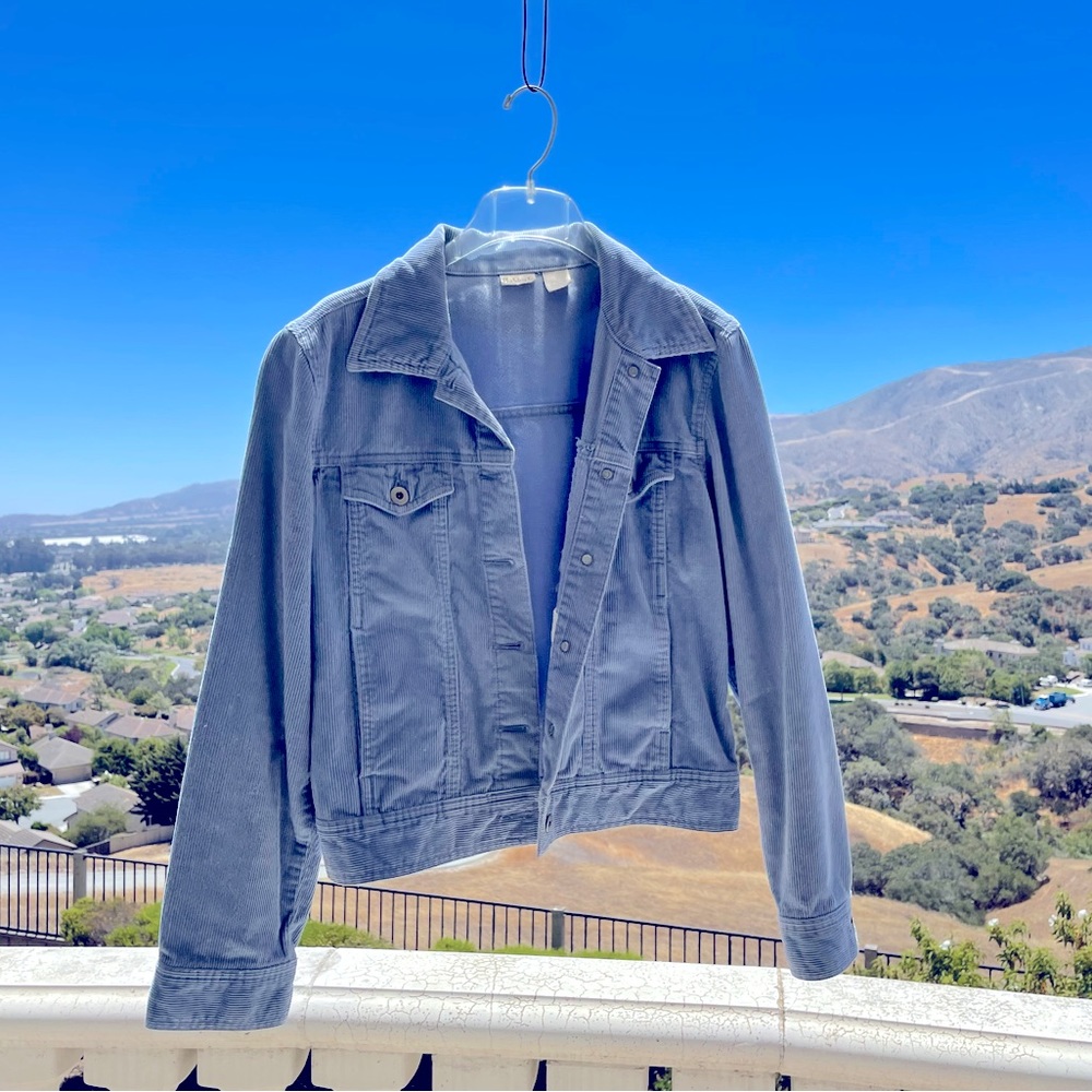 Blue Corduroy Jean Jacket 😇